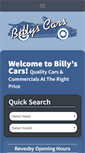 Mobile Screenshot of billyscars.com.au